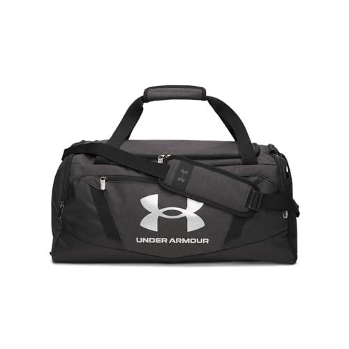 Under Armour Unisex Undeniable 50 Duffle 011 Black Medium HeatherBlackMetallic Silver Medium - Image 1
