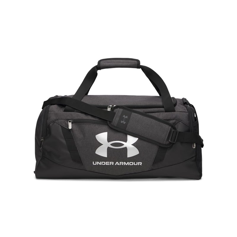 Under Armour Unisex Undeniable 50 Duffle 011 Black Medium HeatherBlackMetallic Silver Medium - Image 2