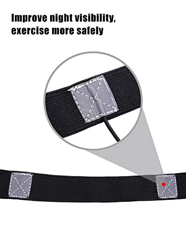 JOVITEC 2 Pieces Race Number Belt with 6 Gel Loops for Running Cycling Triathlon Marathon (Black and Blue) - Image 2