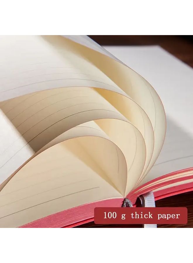A5 Lunar New Year Snake Notebook Soft Cover Type B Red Golden Gift - Image 3