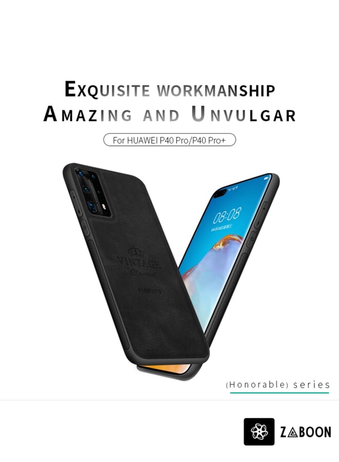 Zaboon Protective Case Cover For Huawei P40 pro / P40pro+ PINWUYO Zun Series PC + TPU + Skin Waterproof And Anti-fall All-inclusive Protective Shell - Image 2