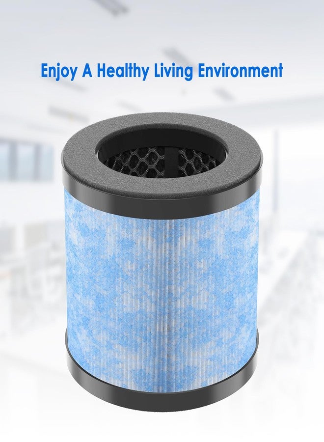 Flintar C102 Replacement Filter, Compatible with Miko Ibuki Air Purifier C102, MA-01, MA-04 and Okaysou AirMic 4S Air Purifier, High Efficiency Activated Carbon and Air Filter Set, 2-Pack - Image 5