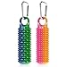 Omilly 2 Pack Little Ouchies Pain Fidget Toy with Adjustable Weight Carabiner 3D Printed Spiky Sensory Keychain for Anxiety Relief and Focus Portable Stress Relief Tool for Adults Teens Skin Picking - Image 2
