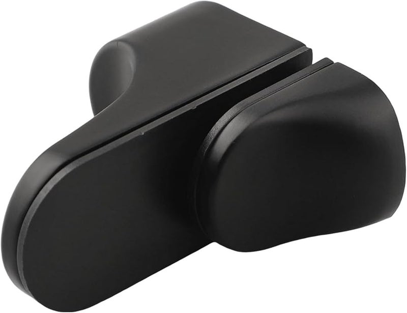 Adjustable Black Glass Shelf Supports For Kitchen Bathroom And Home Applications - Image 1