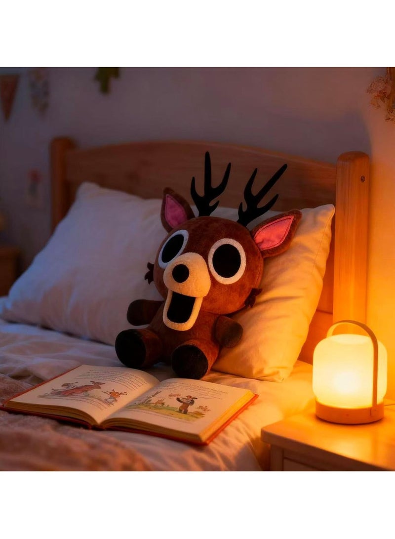 general Forest 99 Nights Plush Toy, 9.84-inch Deer Plush Toy, Soft Monster Animal Pillow Deer Doll, Designed for Video Game Enthusiasts - Image 5