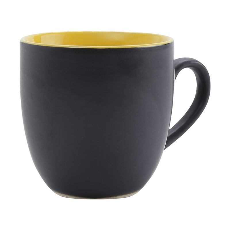 KITTENS Ceramic Coffee Mug Set of 6 Handpainted Mugs Microwave and Dishwasher Safe Food Grade Material 180 ml Matte Black Finish - Image 4