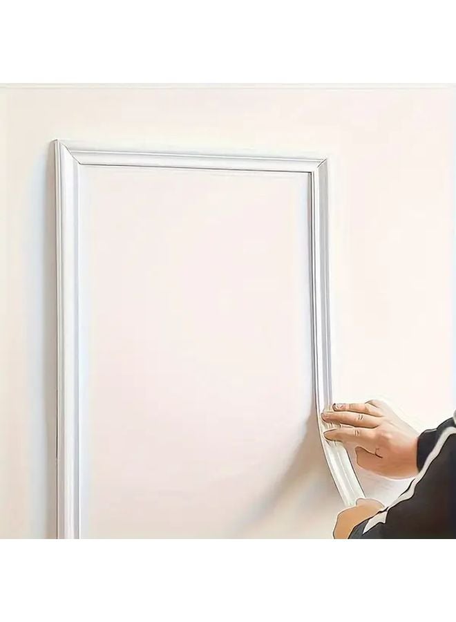 2 Rolls PVC Self Adhesive Decorative Strips 100cm Soft Bendable Wall Floor Cabinet - Image 3