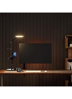 upergo UPERGO LT-1DS Selfie Light Live Stand With Phone & Tablet Holder - Black  - Image 4