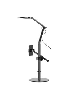 upergo UPERGO LT-1DS Selfie Light Live Stand With Phone & Tablet Holder - Black  - Image 2