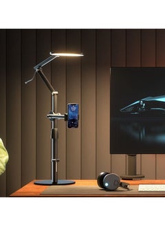 upergo UPERGO LT-1DS Selfie Light Live Stand With Phone & Tablet Holder - Black  - Image 5