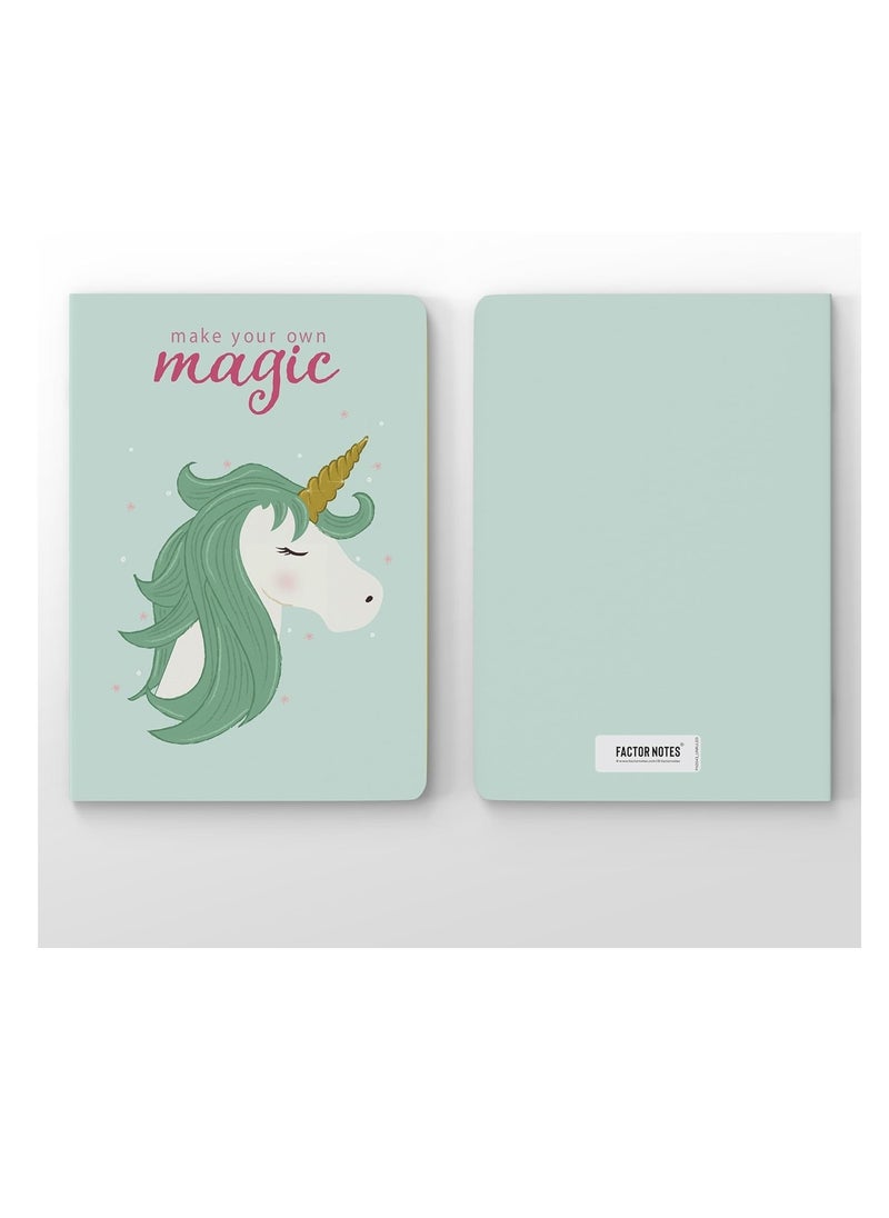 FACTOR NOTES A5 Size Plain Notebook 100gsm Thickness 144 Pages  - Image 4