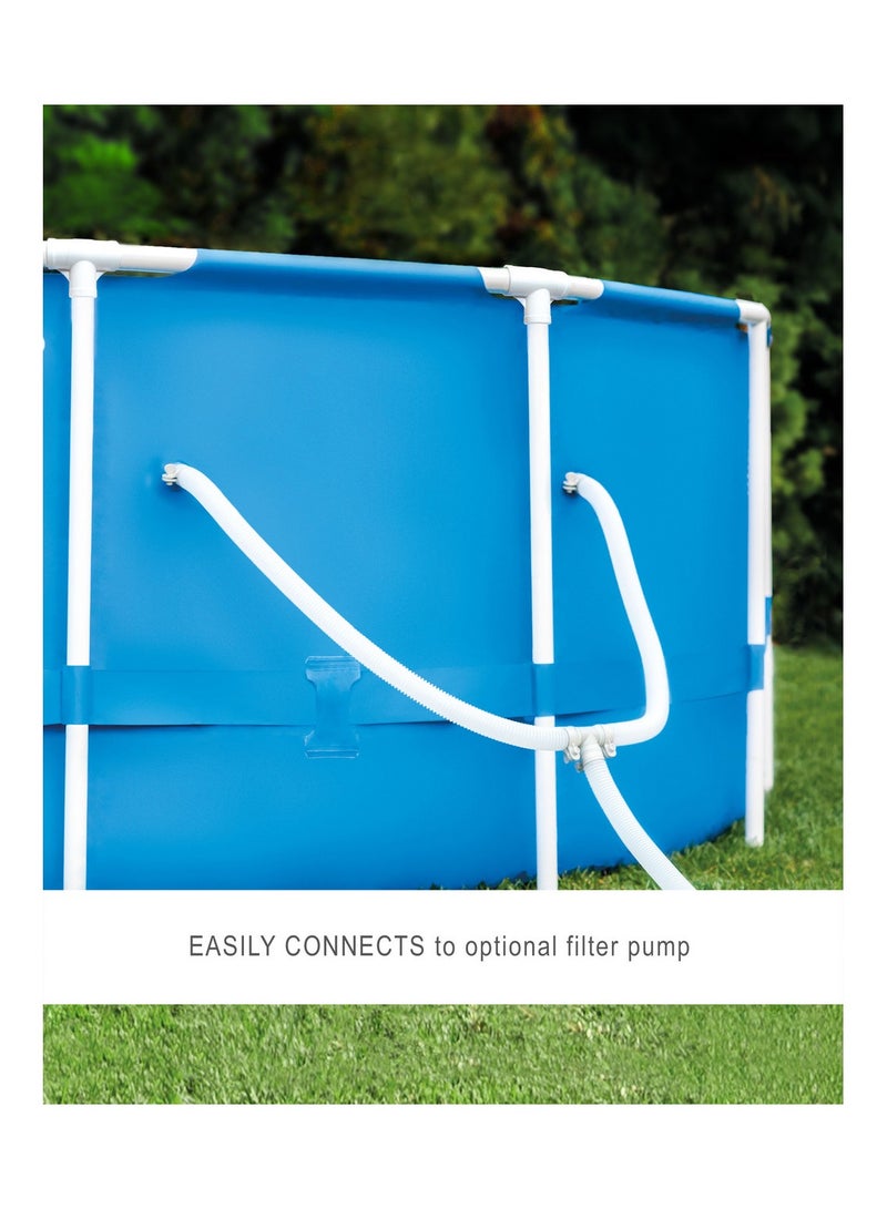 INTEX Metal Frame Above Ground Pool 366x76cm - Image 4