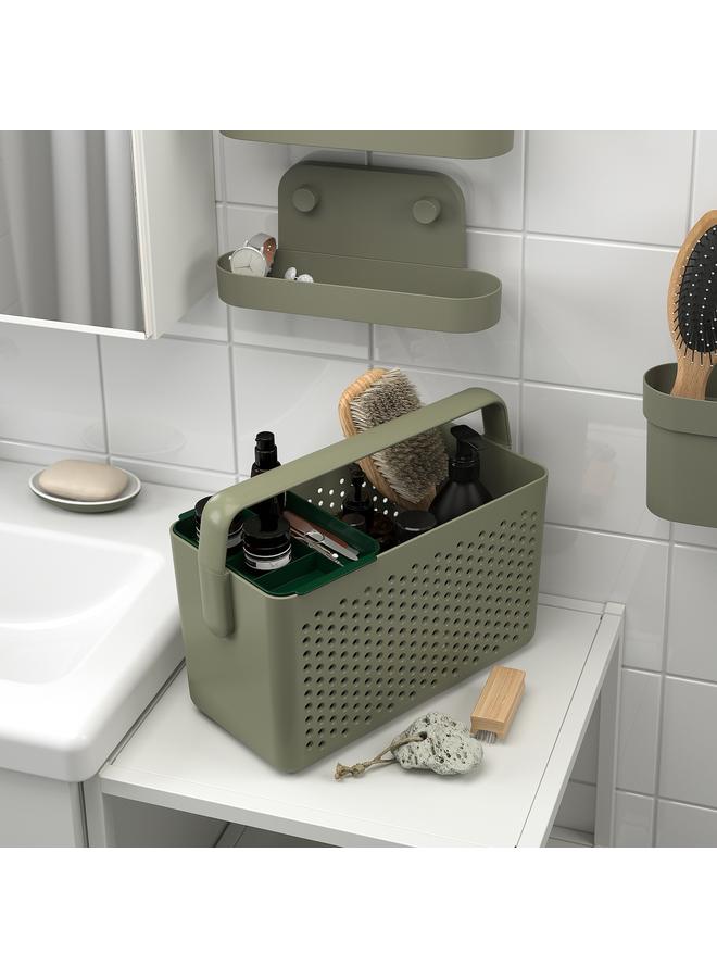 erorex Storage Basket, Grey-Green, 35X17X25 Cm  - Image 2