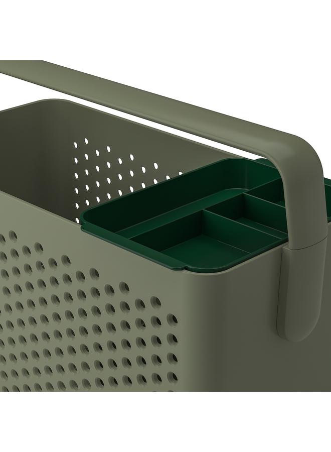 erorex Storage Basket, Grey-Green, 35X17X25 Cm  - Image 5