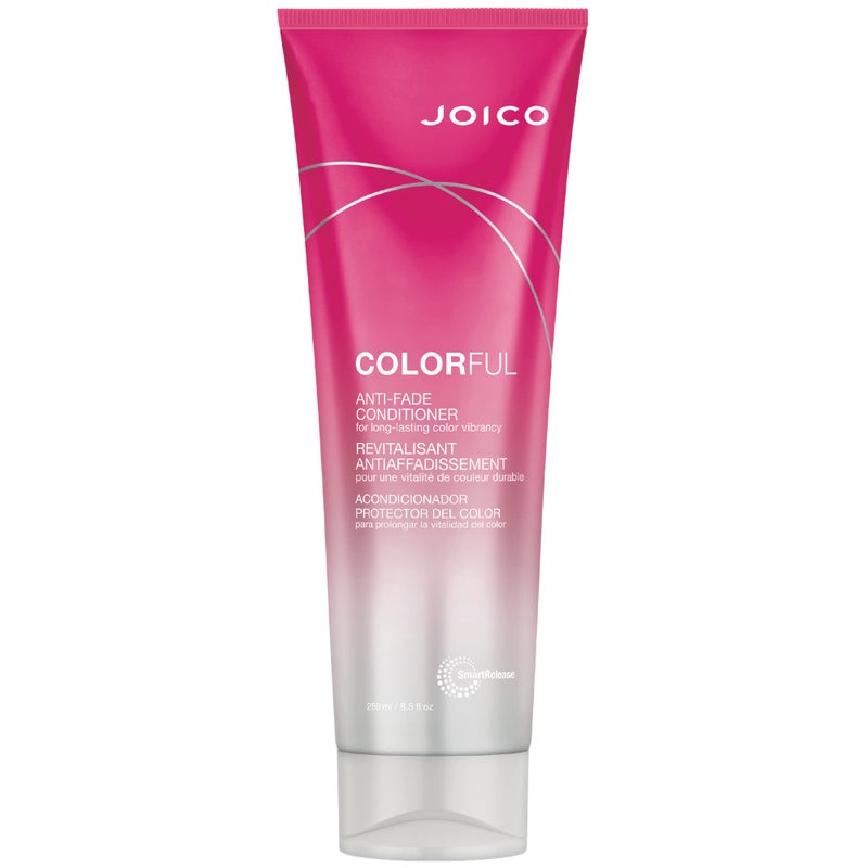 Joico Colorful AntiFade Conditioner  For ColorTreated Hair  Preserve Hair Color  Vibrancy  Boost Shine  Reduce Breakage  Sulfate Free  With Camellia Oil  Pomegranate Extract  85 Fl Oz
