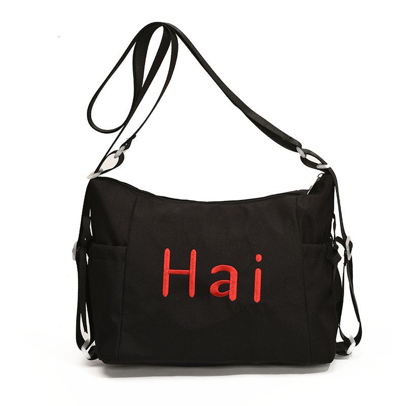 Women's Korean Style Nylon Tote Shoulder Bag Large Capacity 2026 Campus Casual - Image 5