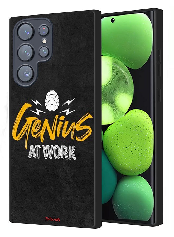 Tolwak Samsung Galaxy S22 Ultra 5G Protective Case Cover Genius At Work - Image 1