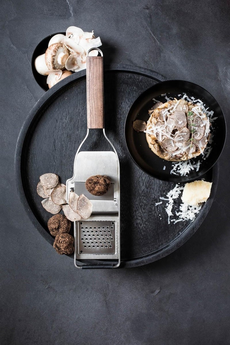 Microplane Truffle Slicer with fine Blade for Truffle, Hard Cheese, Garlic and Mushrooms with Stainless Steel Blades - Made in USA - Image 1