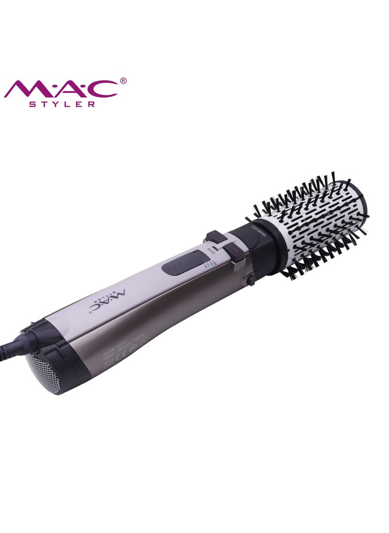 Mac Styler - MAC STYLER Fast action Dryer Comb, 3-in-1 Automatic Rotating Wind Comb hair electric comb MC 6620 - Image 1
