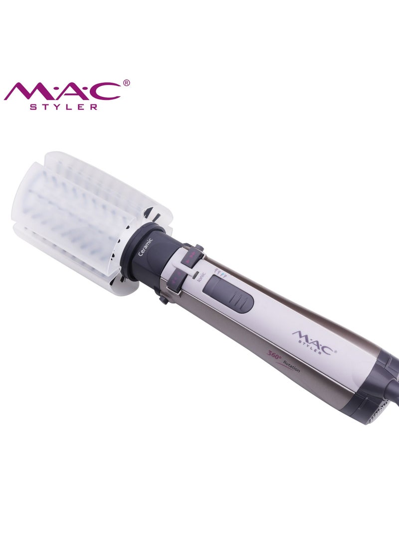 Mac Styler - MAC STYLER Fast action Dryer Comb, 3-in-1 Automatic Rotating Wind Comb hair electric comb MC 6620 - Image 1