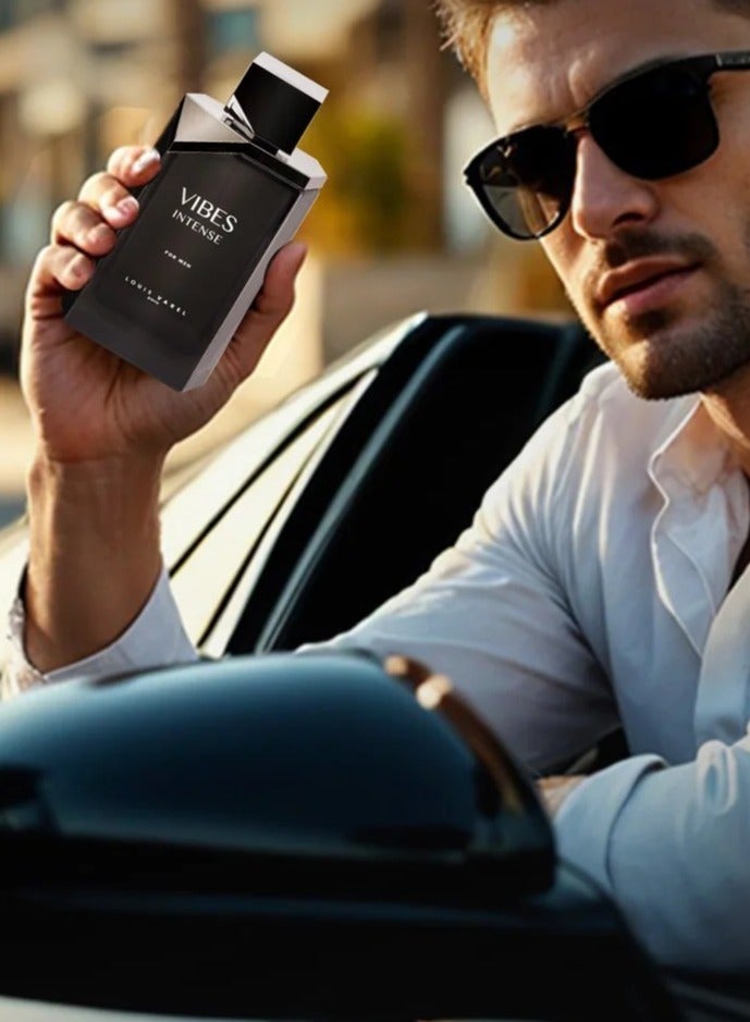 LOUIS VAREL VIBES INTENSE EDP MEN 100ML - Image 3