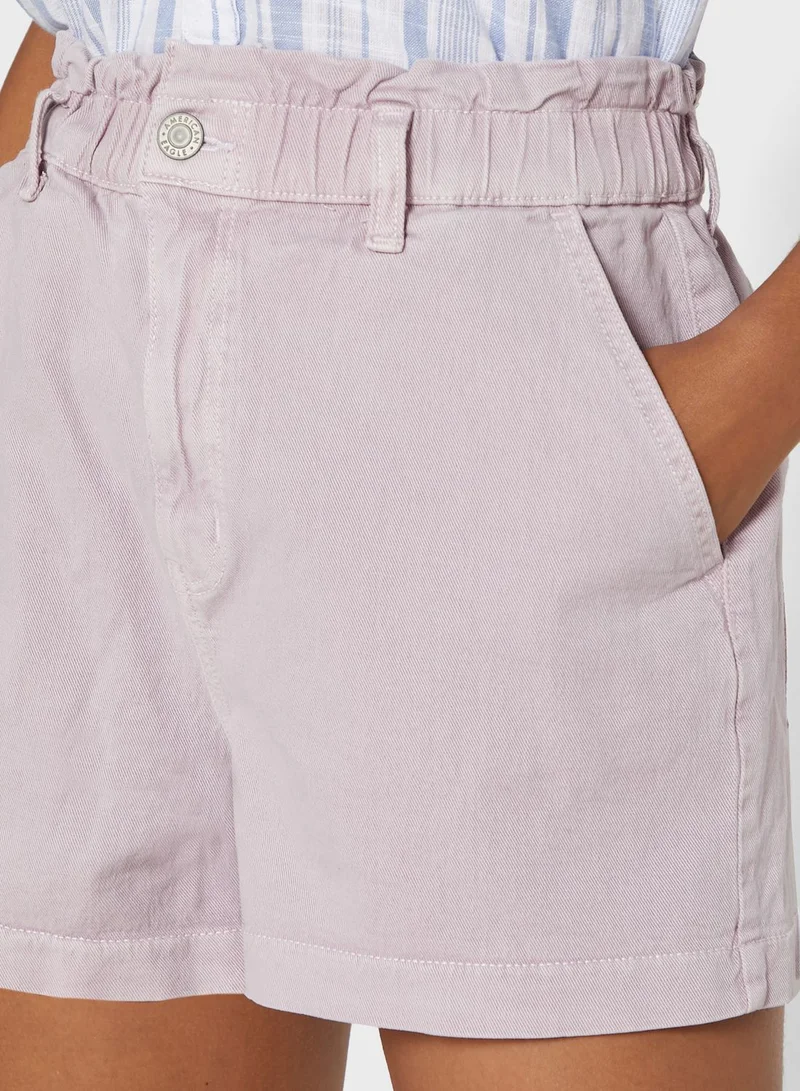 American Eagle High Waist Denim Shorts