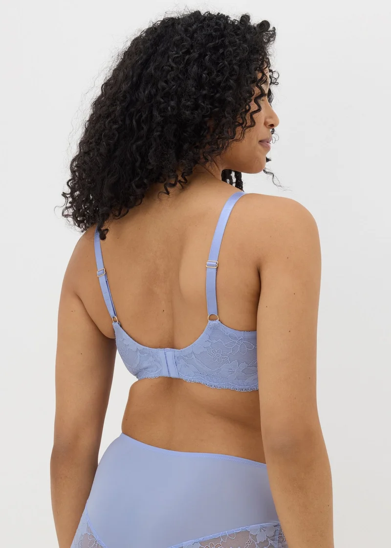 Matalan DD+ Blue Minimiser Comfort Bra