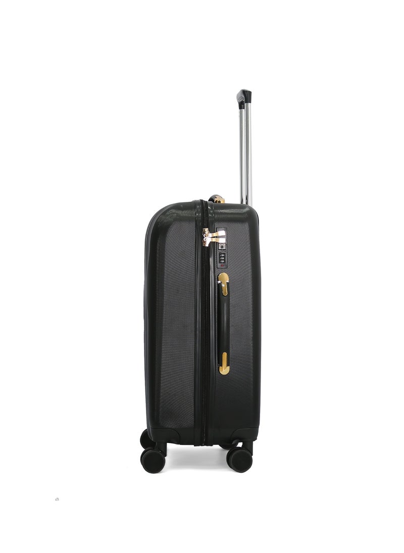 GIORDANO Giordano Hardside Luggage Trolley  3 PCS Set ,Black  - Image 3