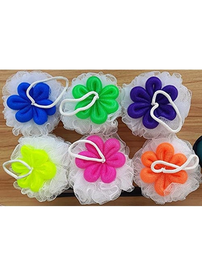 Indiginous Luxury Bathing Round Loofah for Men and Women | Body Sponge, loofah body scrub for bath | Bath Loofah Sponge Scrubber Exfoliator for High Lather Cleansing (Pack of 2 For Couple) - Image 2