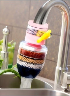 Beautiful Faucet Splash Head Tap Water Shower Water Saving Filter Nozzle Notatable Filter Nozzle  - Image 4