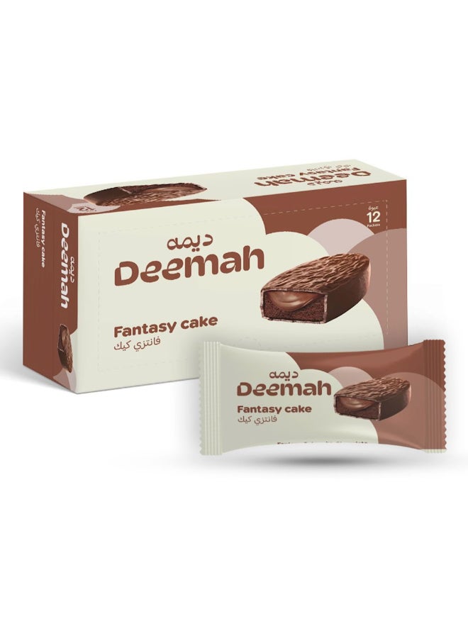 Deemah Fantasy Chocolate Cake, 40g × 12