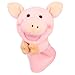 Easfan Pig Hand Puppet with Movable Mouth and Arms Role Play Storytelling Interactive Game Preschool Teaching Toy Gifts for Kids Birthday Christmas Pink 10 - Image 2