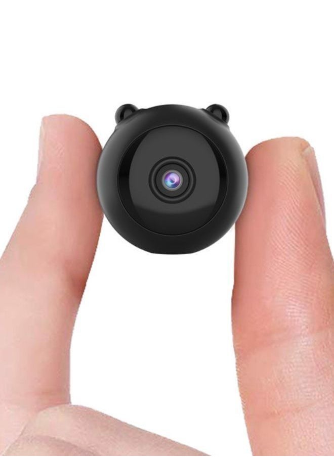 Generic A12 Mini Camera HD 4k Sensor Night Vision Camcorder Wireless WIFI Panda-shaped Home Monitor camera  - Image 1