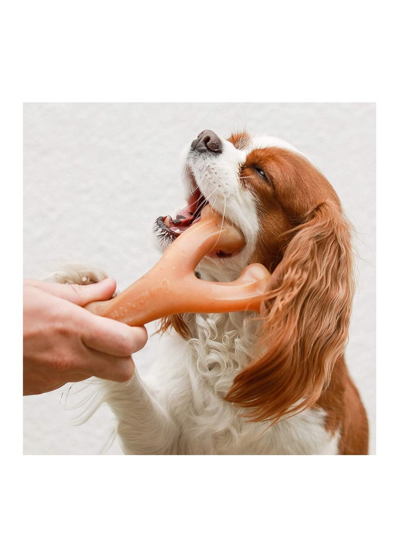 Benebone Wishbone Dog Chew Playing Toy Chicken Brown Small - Image 3