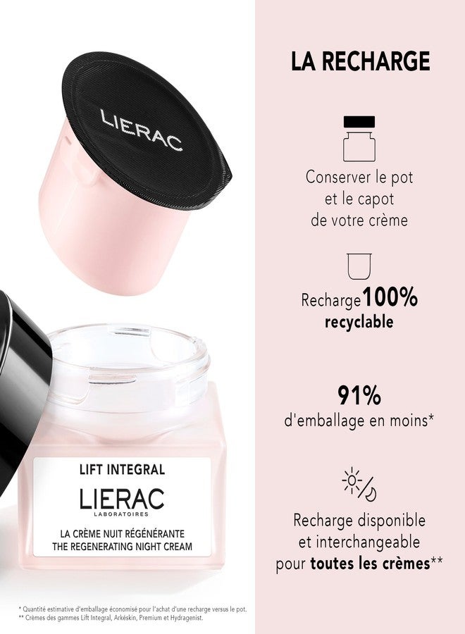LIERAC Lift Integral Regenerating Night Cream, Regenerates, Nourishes, Smoothes Wrinkles, Anti-Wrinkle, Facial Moisturizer, Firming & Smoothing Cream for Night Use - 50ml - Image 5