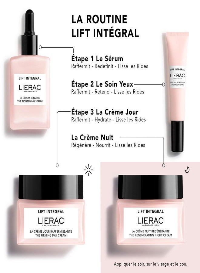 LIERAC Lift Integral Regenerating Night Cream, Regenerates, Nourishes, Smoothes Wrinkles, Anti-Wrinkle, Facial Moisturizer, Firming & Smoothing Cream for Night Use - 50ml - Image 4