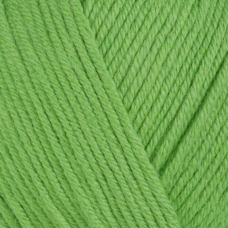 Estako Happy Cotton, 60% Cotton 40% Acrylic Yarn, Soft, Fine/Sport (2) for Crochet and Knitting 1.76 Oz (50g) / 180 Yrds (165m) (4910 - Green) - Image 2