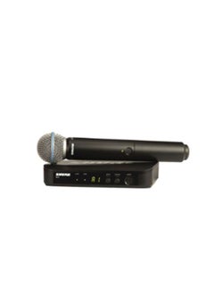 Shure Incorporated Handheld Wireless Microphone System BLX24UK/B58X-K14 Black  - Image 1