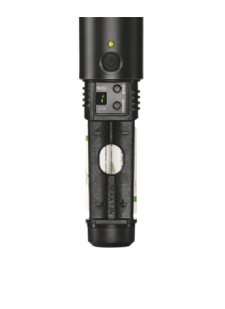 Shure Incorporated - Handheld Wireless Microphone System BLX24UK/B58X-K14 Black - Image 1