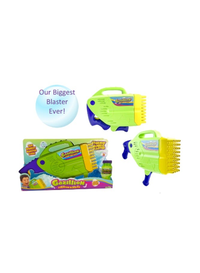 Gazillion Bubble Stormin Blaster 8-Ounces, Battery Operated | Toy Bubble for Party, Outdoor Play | Gift for Kids and Adults - Image 1