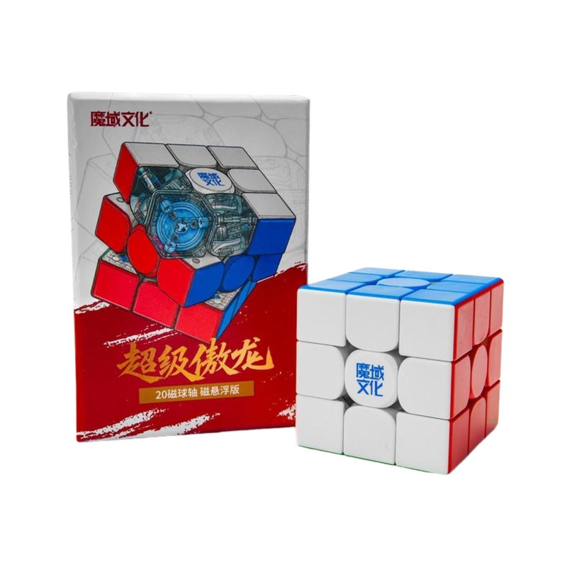 MoYu Super AoLong 20M Ball-Core MagLev 3x3 Magnetic Speed Cube – Professional Competition Edition - Image 1