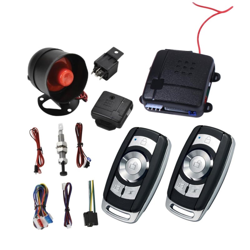 Portable Car Anti Theft Alarm with LED Flash Indicator Auto Arming Vehicle Security System - Image 2