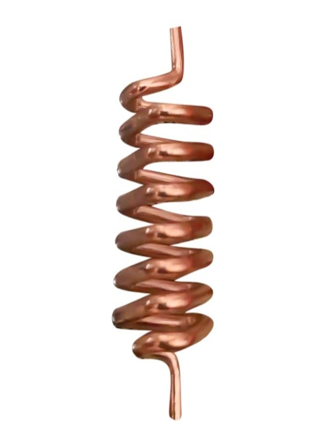 TREEMAISON Copper Triangular Spring Anti-Clockwise Use to Boost of The Energy Field (Pack of 3) (Approx-5cm) - Image 2