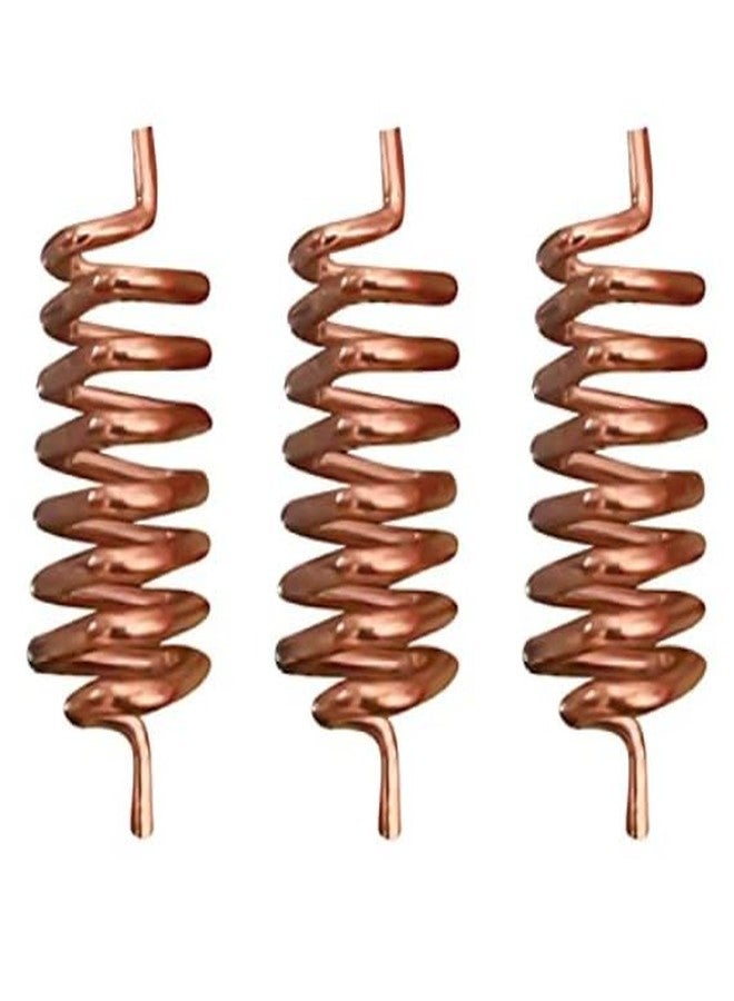 TREEMAISON Copper Triangular Spring Anti-Clockwise Use to Boost of The Energy Field (Pack of 3) (Approx-5cm) - Image 5