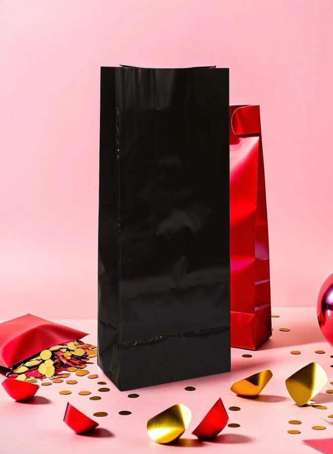 Unique Party Black Magic Paper Party Bags - 10" x 5" (12 Pack - Elegant & Eco-Friendly Design - Perfect for Any Occasion - Image 4