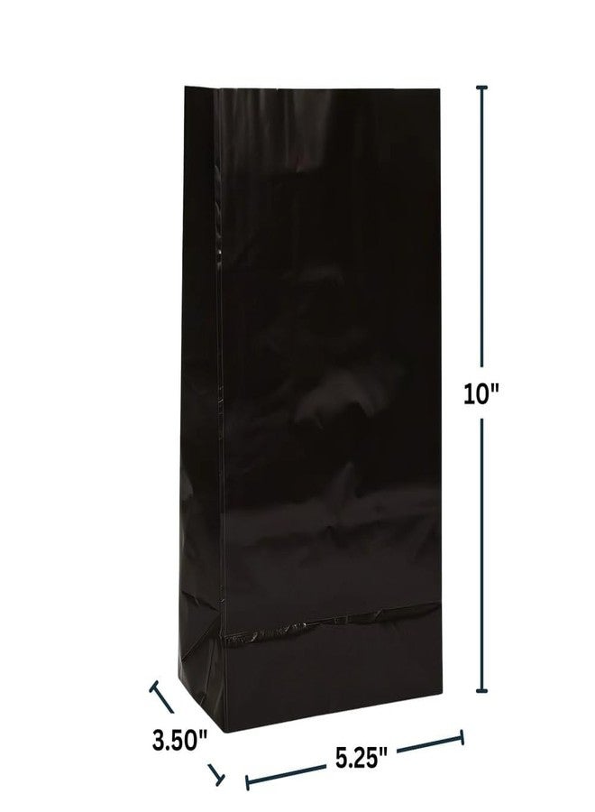 Unique Party Black Magic Paper Party Bags - 10" x 5" (12 Pack - Elegant & Eco-Friendly Design - Perfect for Any Occasion - Image 2