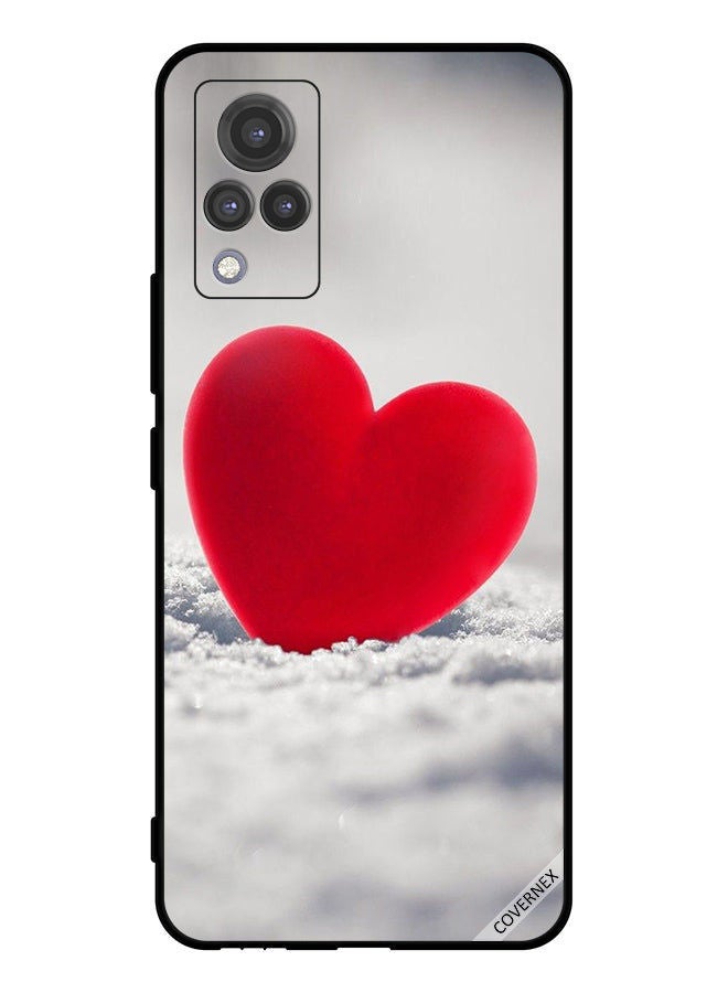 Covernex Protective Case Cover For vivo V21 5G Lovely Heart - Image 1