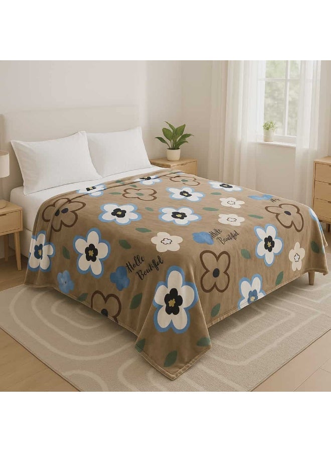 Winter Bedspread Warmer Microfiber Bedspread, High Warming, Soft Fur, Luxurious, Lightweight, Comfortable and Warm Microfiber, Suitable for Sofa and Bed (Large Size 230*180)