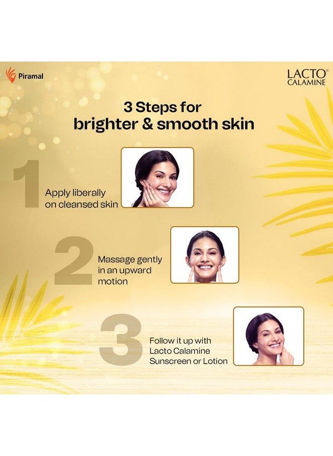 Lacto Calamine Anti Blemish With Botanical Extracts Kojic Acid And Vitamin E To Brighten Skin Tone ; Suitable For All Skin Types ; Nongreasy No Parabens Dermatologically Tested 30 G X Pack Of 1  - Image 5