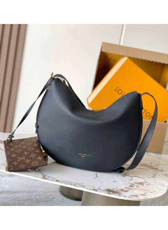 لويس فويتون حقيبة جلدية نسائية لويس فيتون سوداء - Image 2